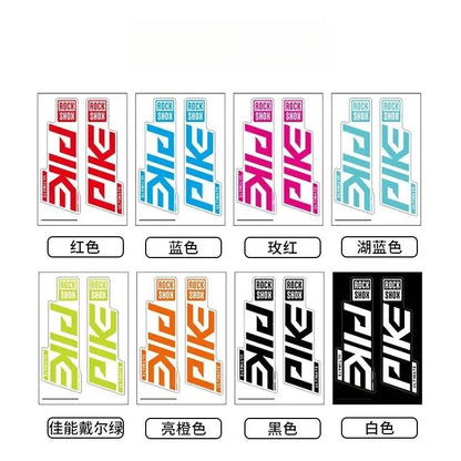 RockShox Pike Fork Vinyl Decal Sticker