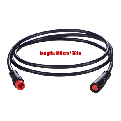 E-Bike Male to Female Extension Connector Cable – 2/3/4/5-Pin
