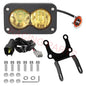 Flood LED Headlight Combo Kit
