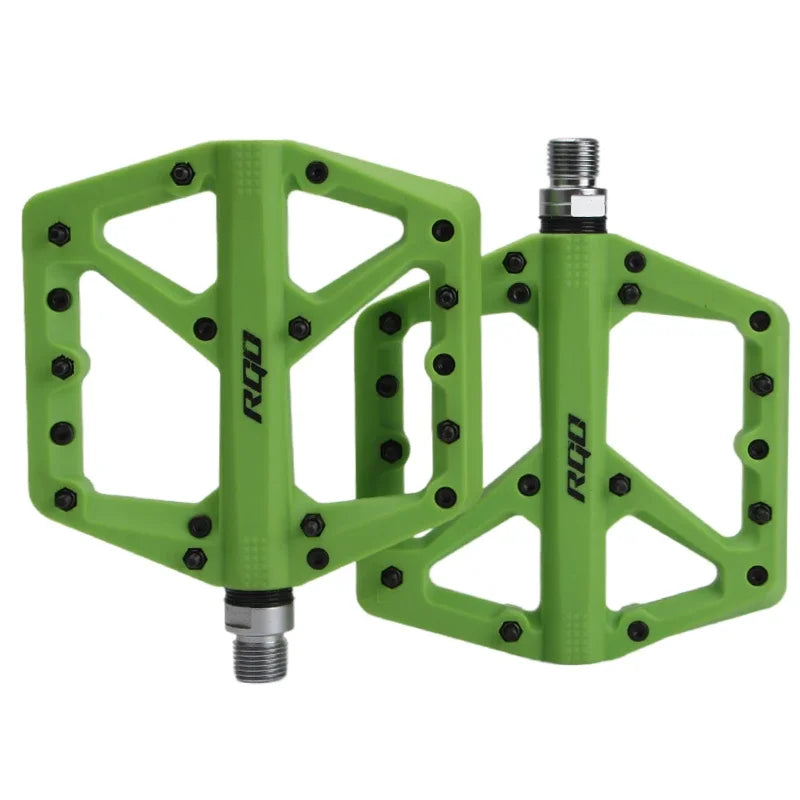 Pédales plates en nylon – Pédales de VTT à roulements étanches