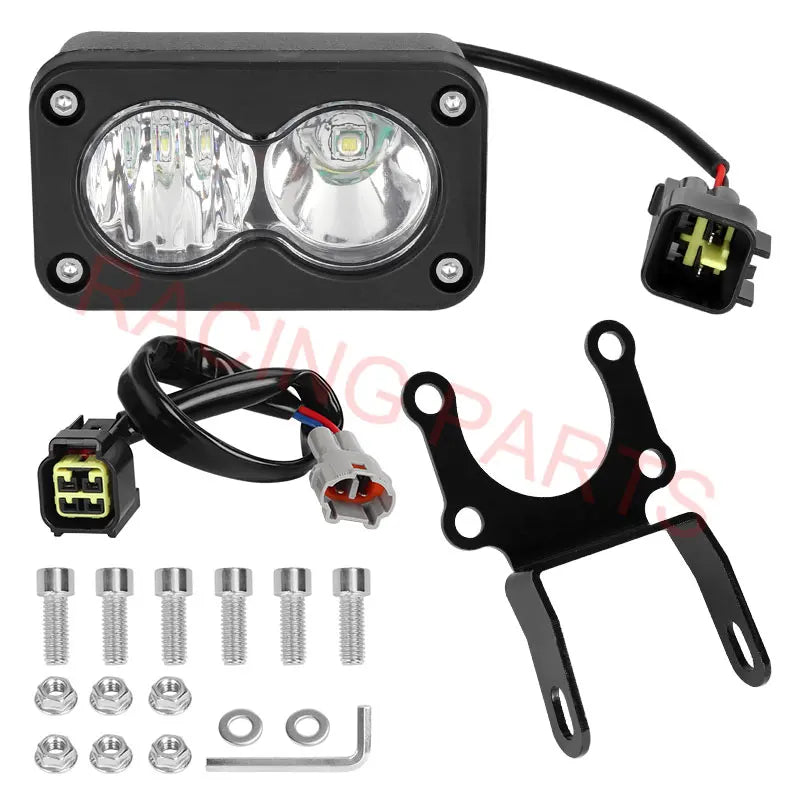 Flood LED Headlight Combo Kit