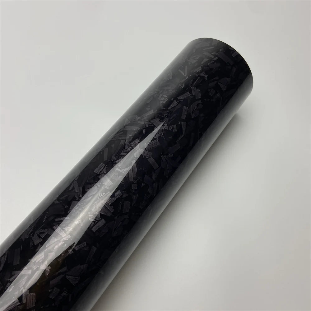 Black Forged Carbon Vinyl Wrap