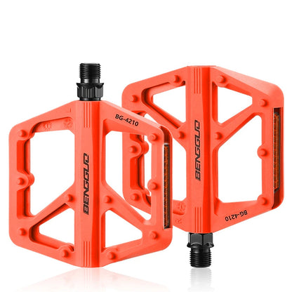 Ultralight E-Bike Platform Pedals with Reflectors