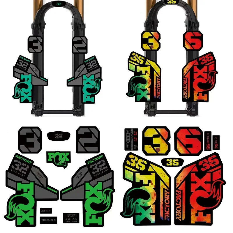 Vinyl Decal Sticker Set