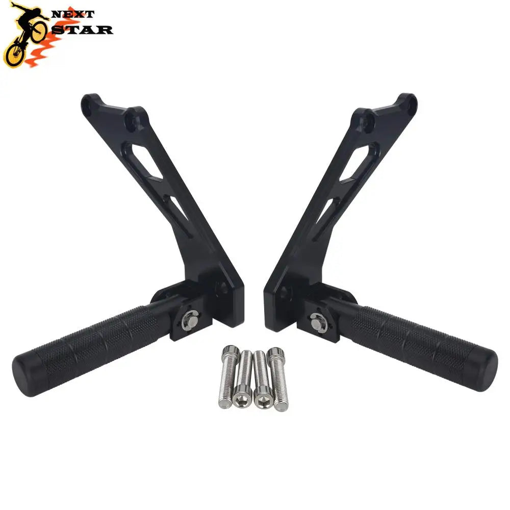 Motorcycle Rear Foot Pegs Pedal Bracket Passenger Footrests For Sur Ron Light Bee X S/X/L1E Segway X260/X160 Electric Dirt Bike